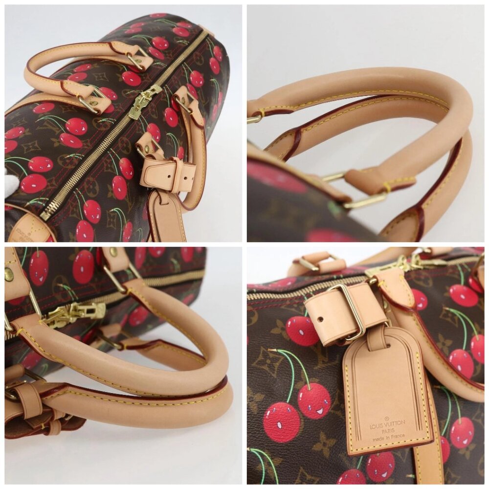 LOUIS VUITTON Monogram Cherry Keepall 45 Boston Bag M95011 LV Auth 158900SV - Picture 16 of 16
